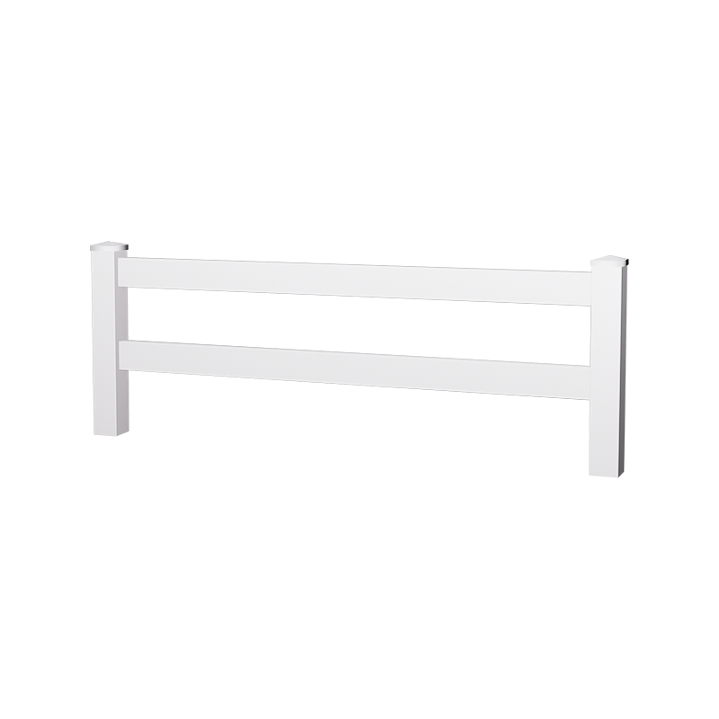 HDA 2-Rail PVC Farm Farm Farm